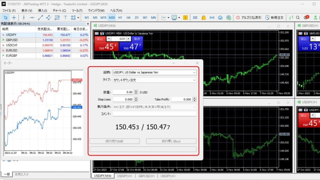 IronFX（アイアンFX）の使い方｜MT4/MT5の注文・決済方法【PC】