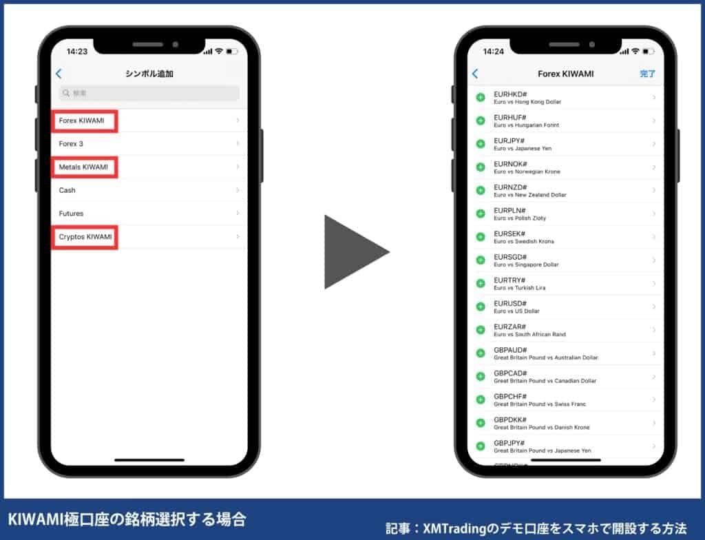 XMトレーディングの使い方｜MT4/MT5の注文・決済方法【スマホ】
