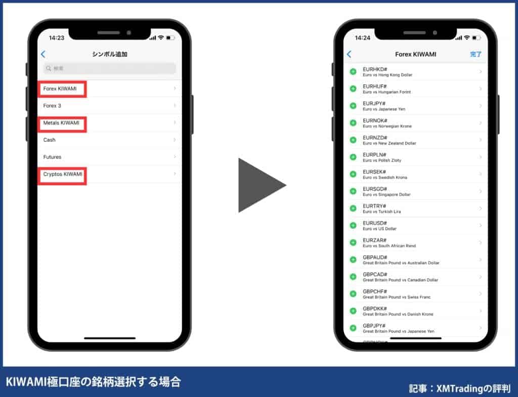 XMの始め方④｜注文・決済方法【スマホ】