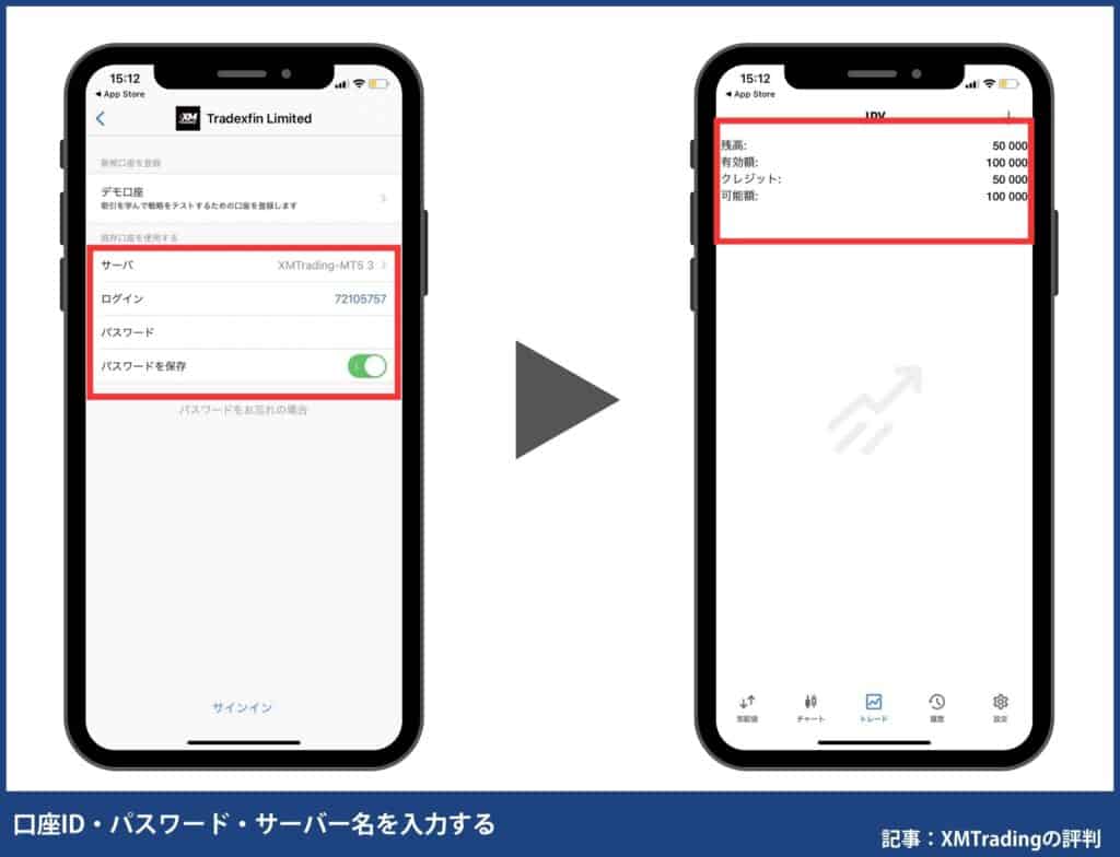 XMトレーディングの使い方｜MT4/MT5のダウンロード・ログイン方法【スマホ】