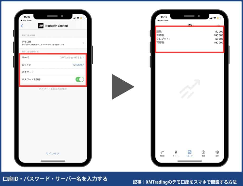 XMトレーディングの使い方｜MT4/MT5のダウンロード・ログイン方法【スマホ】