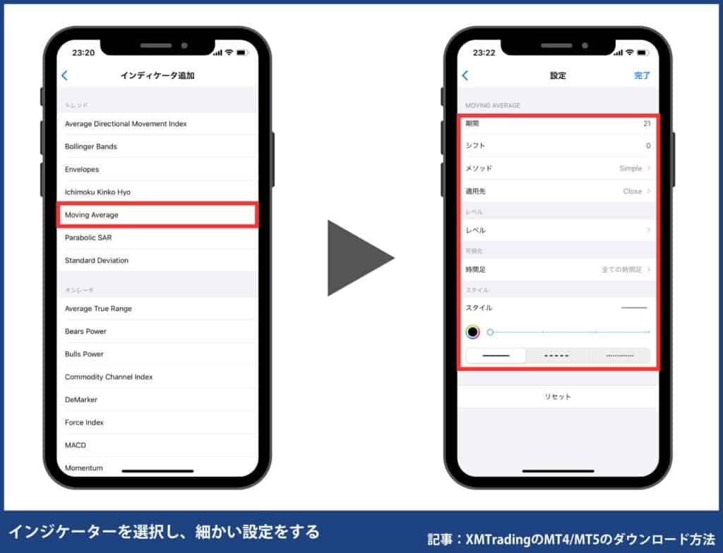 XMトレーディングの使い方｜MT4/MT5の使い方番外編【スマホ】