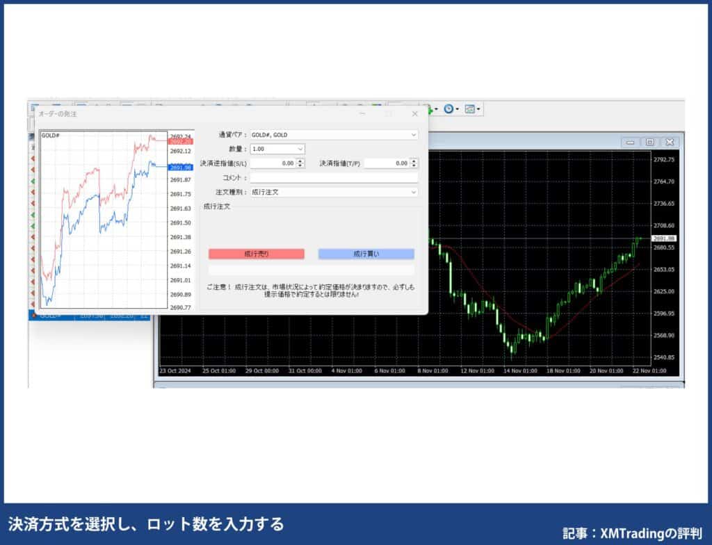 XMトレーディングの使い方｜MT4/MT5の注文・決済方法【PC】