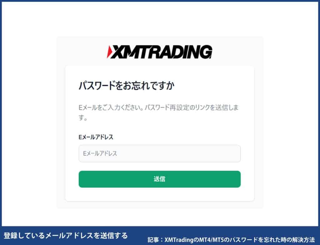 XMTradingの会員ページのログインID・パスワード忘れの対処法