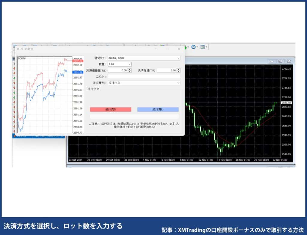 XMトレーディングの使い方｜MT4/MT5の注文・決済方法【PC】