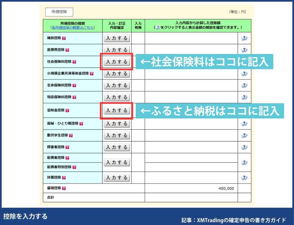 海外FXの確定申告の書き方・e-TaXのやり方