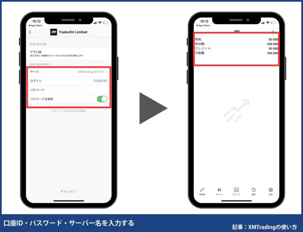 XMトレーディングの使い方｜MT4/MT5のダウンロード・ログイン方法【スマホ】