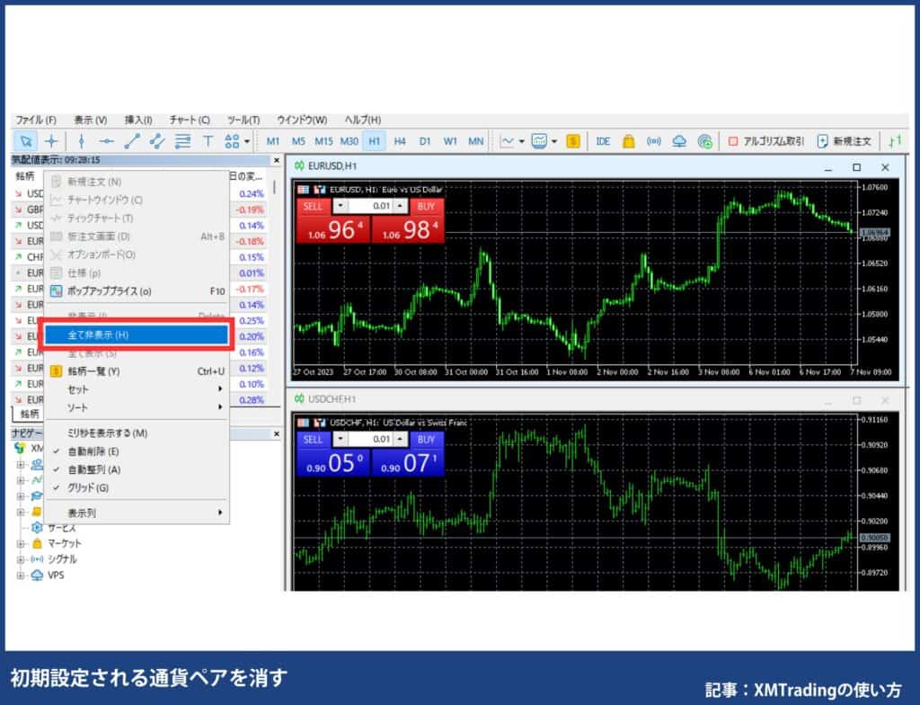 XMトレーディングの使い方｜MT4/MT5の注文・決済方法【PC】