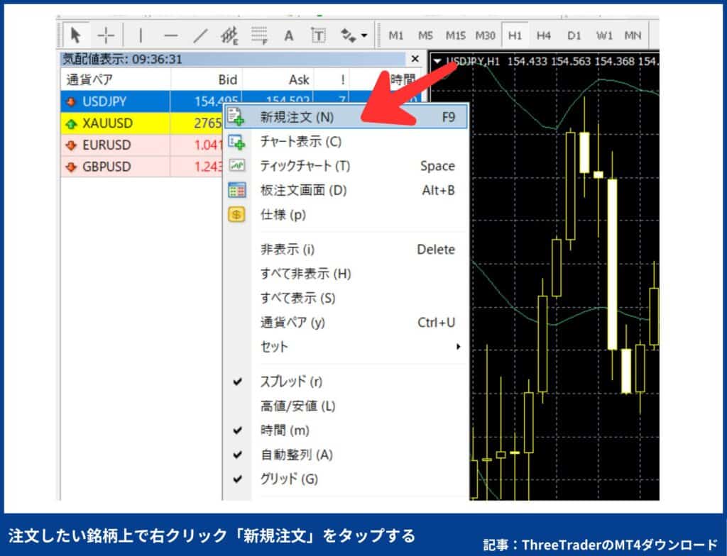 ThreeTraderのMT4の使い方【スマホ・PC別】