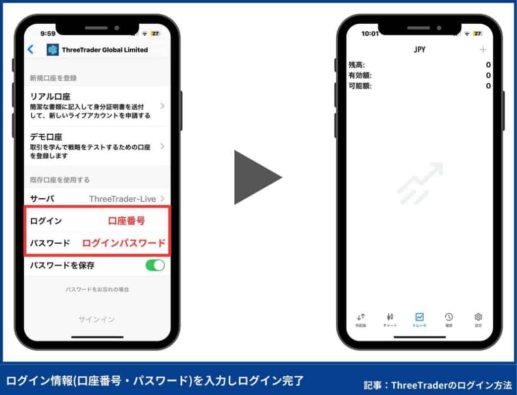 ThreeTrader（スリートレーダー）の使い方｜MT5のダウンロード・ログイン方法【スマホ】